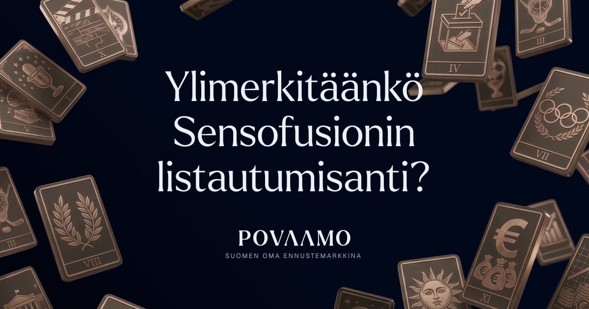 Ylimerkitäänkö Sensofusionin listautumisanti? | Povaamo